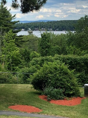 View of Lake Winnipesauke from property.