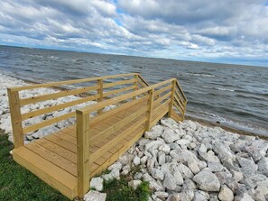 Stairs to the water