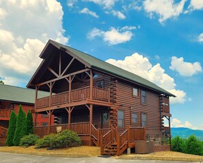 Outside cabin.