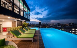 Rooftop pool