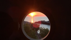 Vue depuis l’hébergement