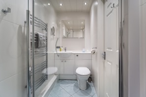The master bedroom benefits from an ensuite shower room