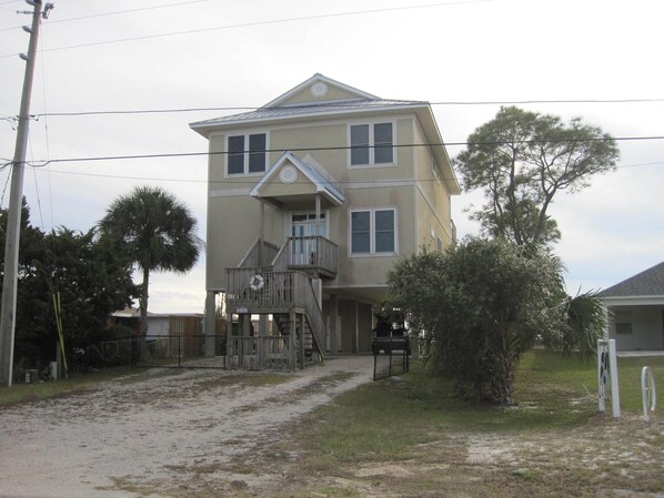 Seaside Retreat from the road
