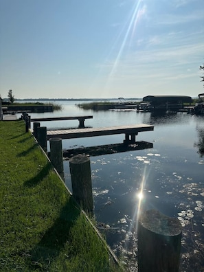 Revel in tranquil lake life with your private dock and stunning sunset views!