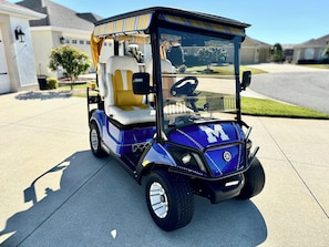 4-Seater Golf Cart for Guest Use!