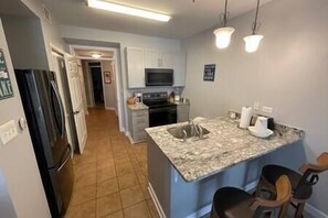 Kitchen with Drip coffee pot