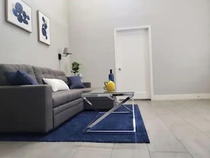 Alternatively, you can turn the sectional into extra sleeping arrangements.