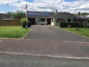 Property from the road showing the adequate parking plenty of parking 