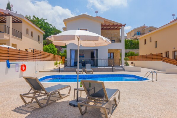Comfort and charm around the pool