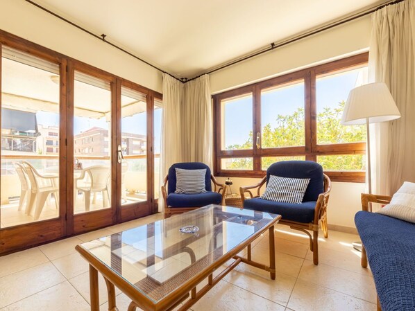 Table, Furniture, Window, Azure, Wood, Comfort, Building, Couch, Lamp, Interior Design