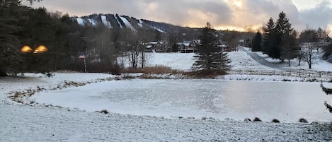 View of Elk Mountain from back window