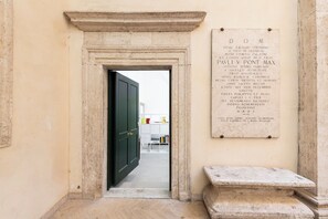 Interior entrance