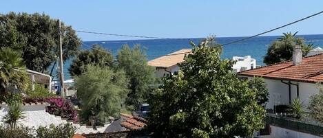 Vista para a praia ou o mar