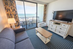 Direct Oceanfront Views from Living Room