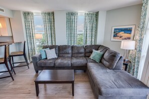 Large Living Room, Beautifully Decorated