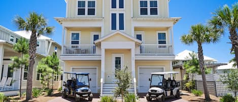 Prominence on 30A Beach House - "Sand Dollar Manor" - 2 Golf Carts Included