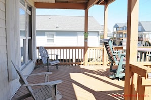 1st Floor Partially Covered Deck