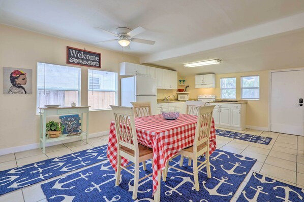 St. Augustine Vacation Rental | 3BR | 2BA | 1,100 Sq Ft | 3 Steps to Access