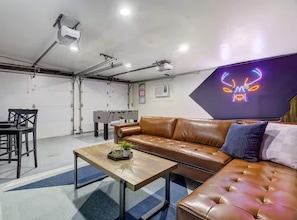 Score big in our vibrant game room with a classic skeeball  and Foosball challenge that’s fun for everyone!