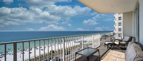 Balcony with endless Gulf Views