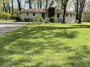 View of house as you drive in.