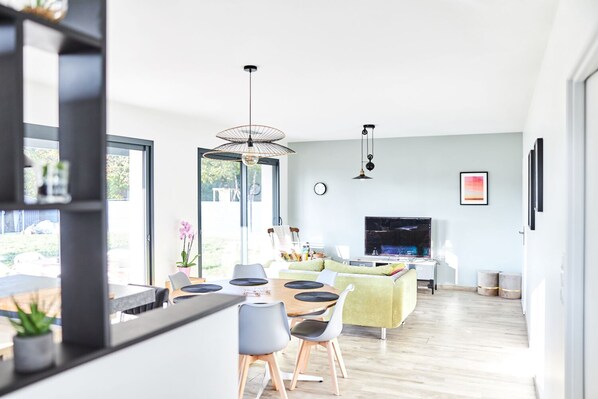 cuisine ouverte sur salon