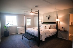 Master bedroom (king bed) with private bathroom