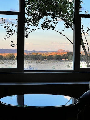 Great view of Capitol Reef from living room
