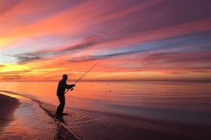 Surf Fishing at Sunrise