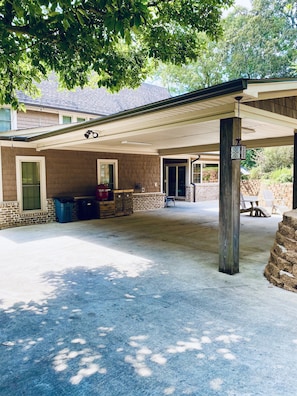 Two-car carport