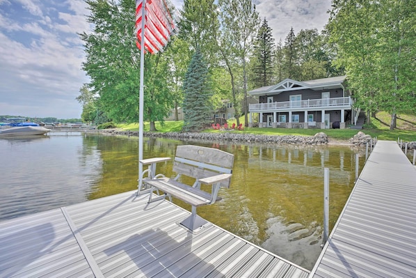 Coldwater Vacation Rental | 4BR | 3.5BA | 2,100 Sq Ft | Stairs Required