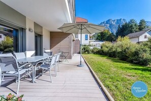 Terrasse + jardin