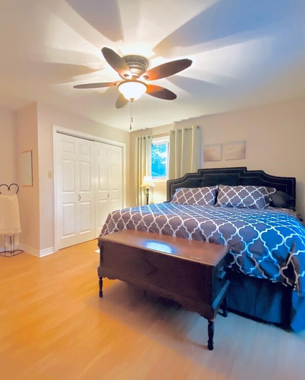 Master Bedroom with their own barhroom/standup shower