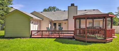 Indianapolis Vacation Rental Home | 2BR | 1BA | 1,497 Sq Ft | Step-Free Access