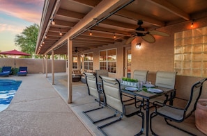 Outdoor dining