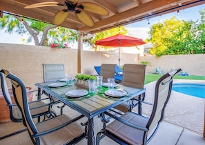 Outdoor dining