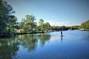 Explore the waters of Reedville by SUP  - life vests mandatory