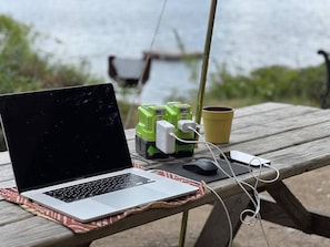 Utsikt från boendet