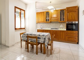 living room and table-Ottavia-Elba Island