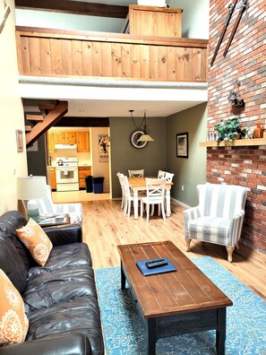 Living room to kitchen