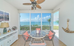 Coastal furnished lanai & Gulf view