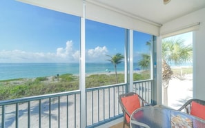Lanai north Gulf & Beach view