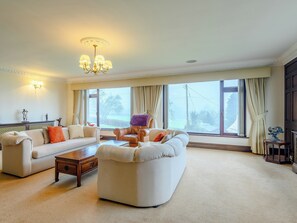 Living room | Orchard Lodge - Orchard Holidays, Woolaston, near Forest of Dean