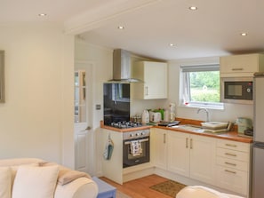 Kitchen area | Blackberry Lodge, Laverton, near Ripon