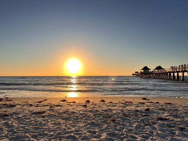 Naples Pier Beach (4 Miles Away)