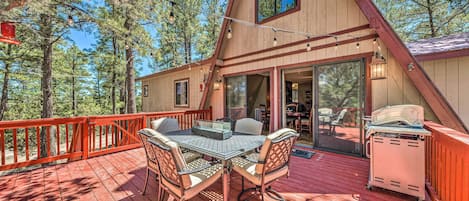 Ruidoso Vacation Rental | 3BR | 2BA | 1,770 Sq Ft | Stairs Required