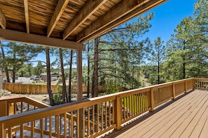 This home is next to the Flagstaff Urban Trail System (FUTS) and offers plenty of views of the Coconino National Forest.
