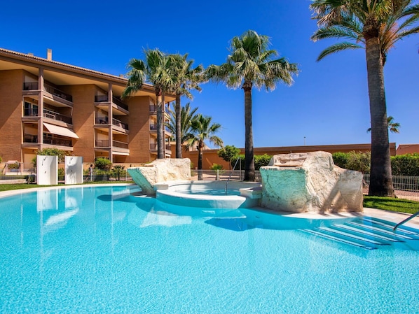 Sky, Plant, Property, Water, Building, Tree, Blue, Swimming Pool, Azure, Nature
