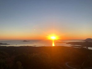 Utsikt mot havet/stranden