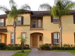 Your 3 bedroom resort villa with parking for two vehicles at your front door.